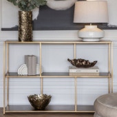 Brooks Console Table - Champagne